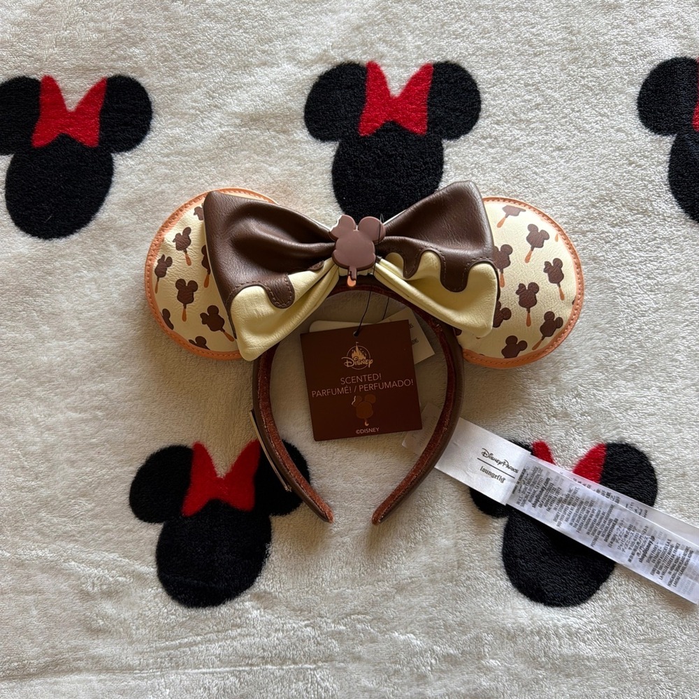 Disney Parks Loungefly Mickey Ice Cream Bar Scented Minnie Ears NWT - AC1613